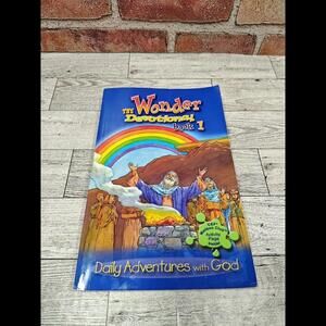 2001 The Wonder Devotional Book 1 Daily Adventures With God Child Evangelism